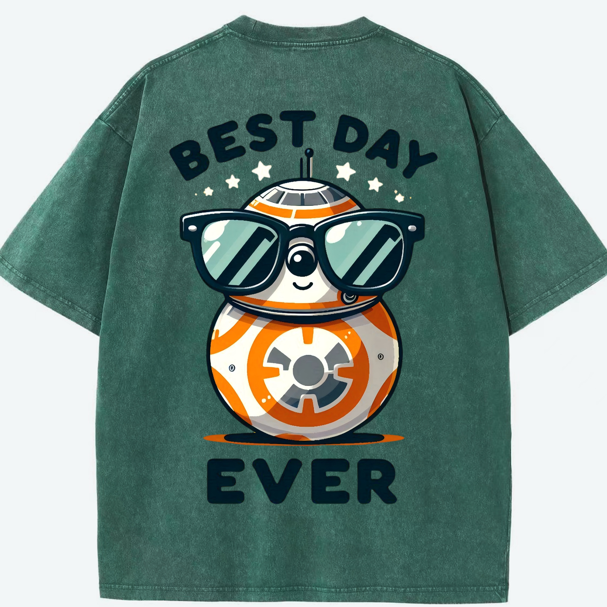 （画像用） スター・ウォーズ Star Wars 綿100% ヴィンテージ風 半袖Tシャツ（背面プリント）